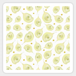 Delicate Flower Pattern Sticker